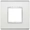 Vimar - 20647.C81 - Classic plate 2MBS Glass silver mirror