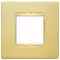 Vimar - 20647.G21 - Classic plate 2MBS Galvan.satin gold