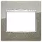 Vimar - 20648.C08 - Plaque Classic 3MBS Bright titane