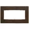 Vimar - 20649.C31 - Placa Classic 5MBS Wood wengé africano