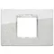 Vimar - 20652.C10 - Classic plate 2centrMBS Bright metallic