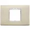 Vimar - 20652.C22 - Classic plate 2centrMBS Galvan.satin nic