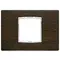 Vimar - 20652.C31 - Classic plate 2centrMBS Wood African wen