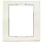 Vimar - 20668.C02 - Classic plate 8M Bright antique white