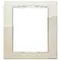 Vimar - 20668.C07 - Plaque Classic 8M Bright champagne