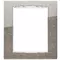 Vimar - 20668.C08 - Placa Classic 8M Bright titanio