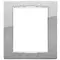 Vimar - 20668.C10 - Placa Classic 8M Bright plata metal