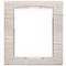 Vimar - 20668.C32 - Plaque Classic 8M Wood rouvre blanc