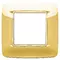 Vimar - 20672.G24 - Round plate 2M Galvan.polished gold