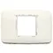 Vimar - 20682.B01 - Round plate 2centrM Bright arctic white