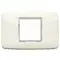 Vimar - 20682.C01 - Plaque Round 2Mcentr Bright blanc arctiq