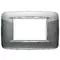 Vimar - 20683.C09 - Round plate 3M Bright Atlantic grey