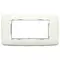 Vimar - 20684.C01 - Plaque Round 4M Bright blanc arctique