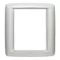 Vimar - 20698.N13 - Round plate 8M Bright matt silver