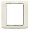 Vimar - 20698.C02 - Placa Round 8M Bright blanco antiguo