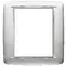 Vimar - 20698.C23 - Round plate 8M Galvan.satin chrome