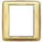 Vimar - 20698.G21 - Round plate 8M Galvan.satin gold