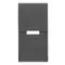 Vimar - 20755 - Due mezzi tasti 1M neutro pers. grigio