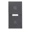 Vimar - 20755.3 - 2 half buttons 1M dimmer grey