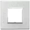 Vimar - 21642.02 - Placca 2M grigio Next