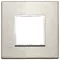 Vimar - 21642.04 - Plate 2M aluminium neutral bronze