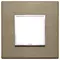 Vimar - 21642.05 - Plaque 2M aluminium bronze foncé