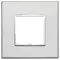 Vimar - 21642.07.01 - Plaque 2M aluminium argent