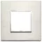 Vimar - 21642.08 - Plaque 2M aluminium titane