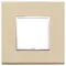 Vimar - 21642.21 - Plate 2M leather cream