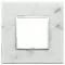 Vimar - 21642.51 - Plaque 2M pierre blanc Carrara