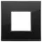 Vimar - 21642.88 - Plaque 2M cristal noir total diamant