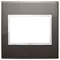 Vimar - 21648.06 - Plate 3M BS black sapphire