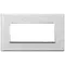 Vimar - 21649.02 - Placa 5M BS gris Next