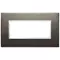 Vimar - 21649.06 - Plate 5M BS black sapphire