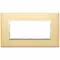 Vimar - 21649.10 - Plate 5M BS satin gold