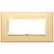 Vimar - 21649.G10 - Plate 5M BS satin gold