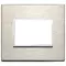 Vimar - 21653.04 - Plate 3M aluminium neutral bronze