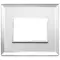 Vimar - 21653.72 - Plaque 3M cristal argent ice