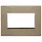 Vimar - 21654.05 - Placa 4M aluminio bronze oscuro