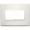 Vimar - 21654.08 - Plaque 4M aluminium titane