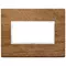 Vimar - 21654.31 - Placa 4M madera nogal italiano