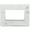 Vimar - 21654.51 - Plate 4M stone Carrara white