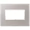 Vimar - 21654.73 - Placca 4M grigio perla