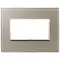 Vimar - 21654.74 - Plaque 4M cristal marron opale