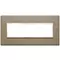 Vimar - 21657.05 - Placa 7M aluminio bronze oscuro