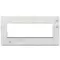 Vimar - 21657.51 - Plaque 7M pierre blanc Carrara