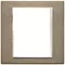 Vimar - 21668.05 - Plaque 8(4+4)M aluminium bronze foncé