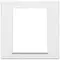 Vimar - 21668.17 - Plate 8(4+4)M aluminium total white