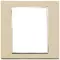 Vimar - 21668.21 - Plate 8(4+4)M leather cream