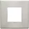 Vimar - 22642.11 - Plate 2M metal brushed nickel